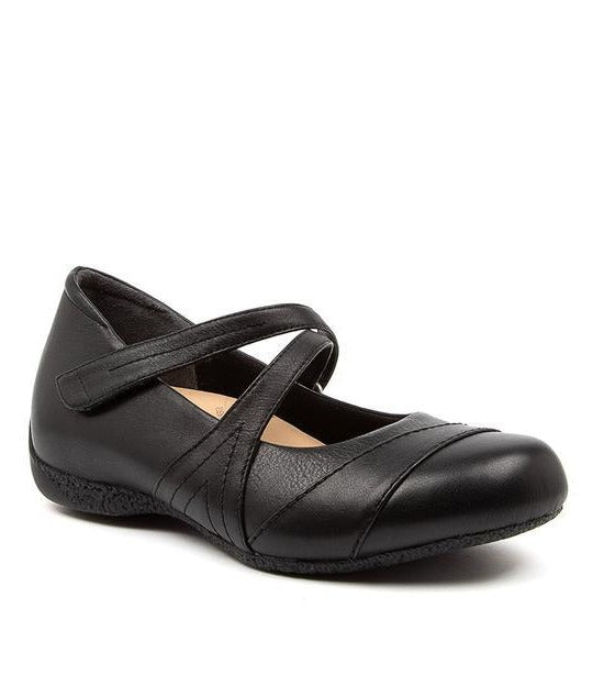 ◆ ジェラ Women's Ziera Xray in Black Leather. Sku: ZR10075BLALE – Shoe Mill
