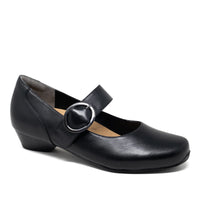 Women's Ziera Candy-W in Black Leather. Sku: ZR10949BLALE