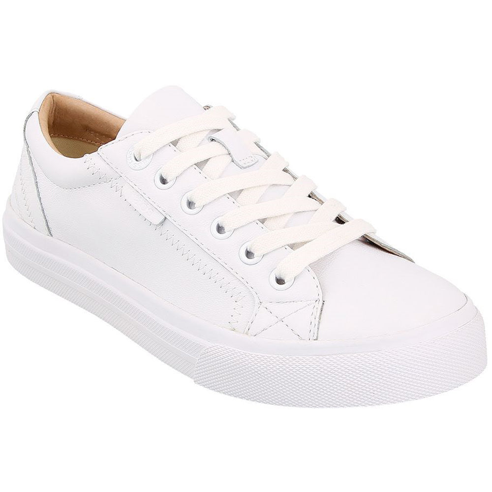 Women's Taos Footwear style name Plim Soul Lux Wide in color White - Main Image