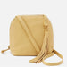 Quarter view Women's Hobo Hand Bag style name Nash Crossbody in color Flax. Sku: SO-82225FLAX