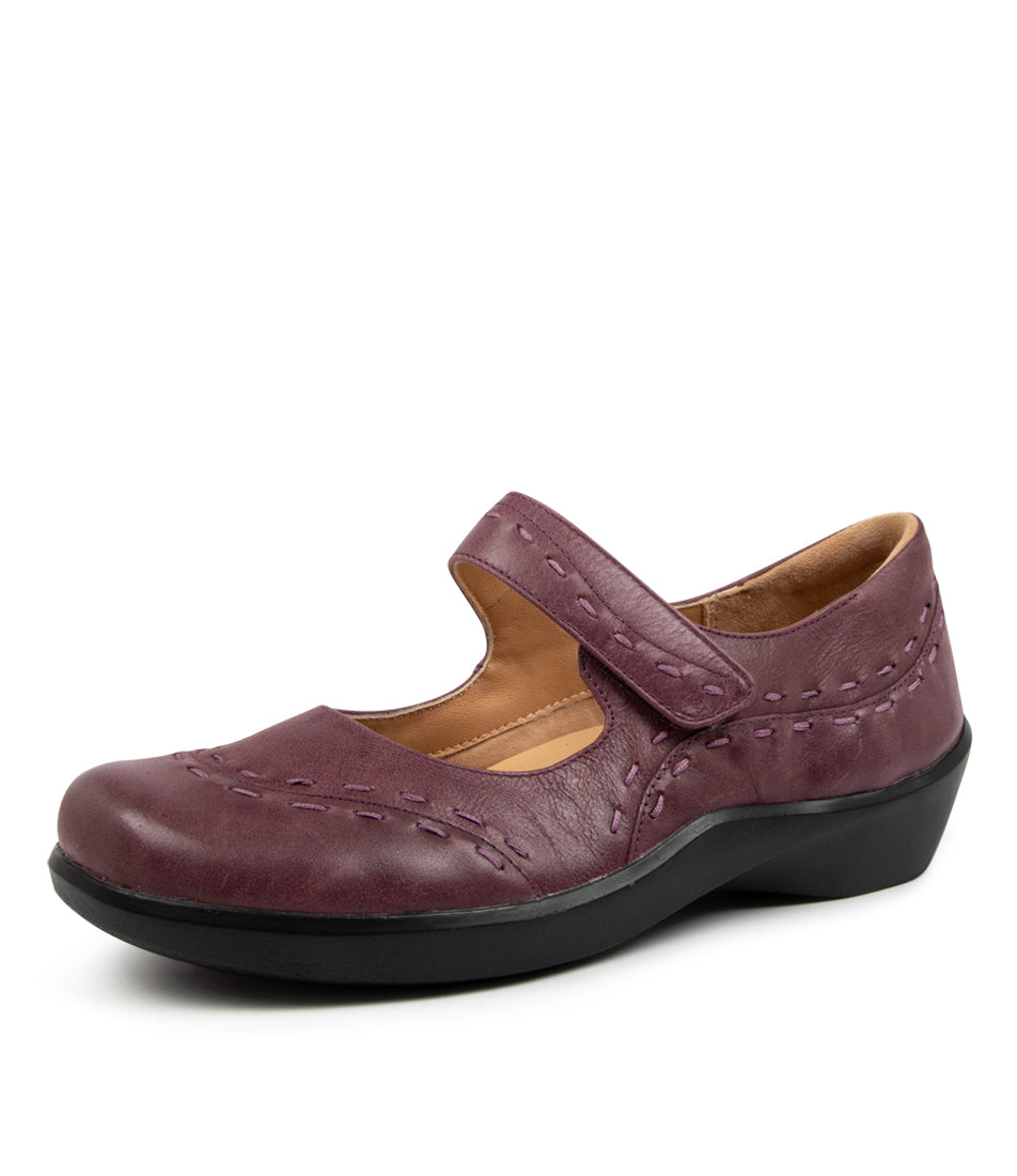 Womens Ziera Purple Leather Leather GUMMIBEAR-W
