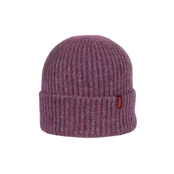Women's Pistil Hats style name Luna Beanie in color Plum. Sku: 0203-PLUM