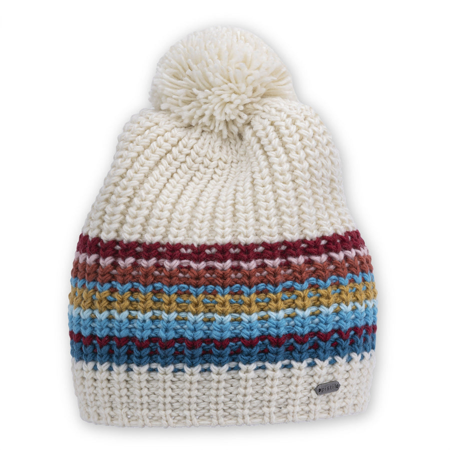 Women's Pistil Hats style name Zola Beanie in color Ivory. Sku: 0244-IVRY