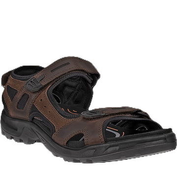 Quarter turn Men's ECCO Footwear style name Yucatan in color Mocha. Sku: 069564-58290