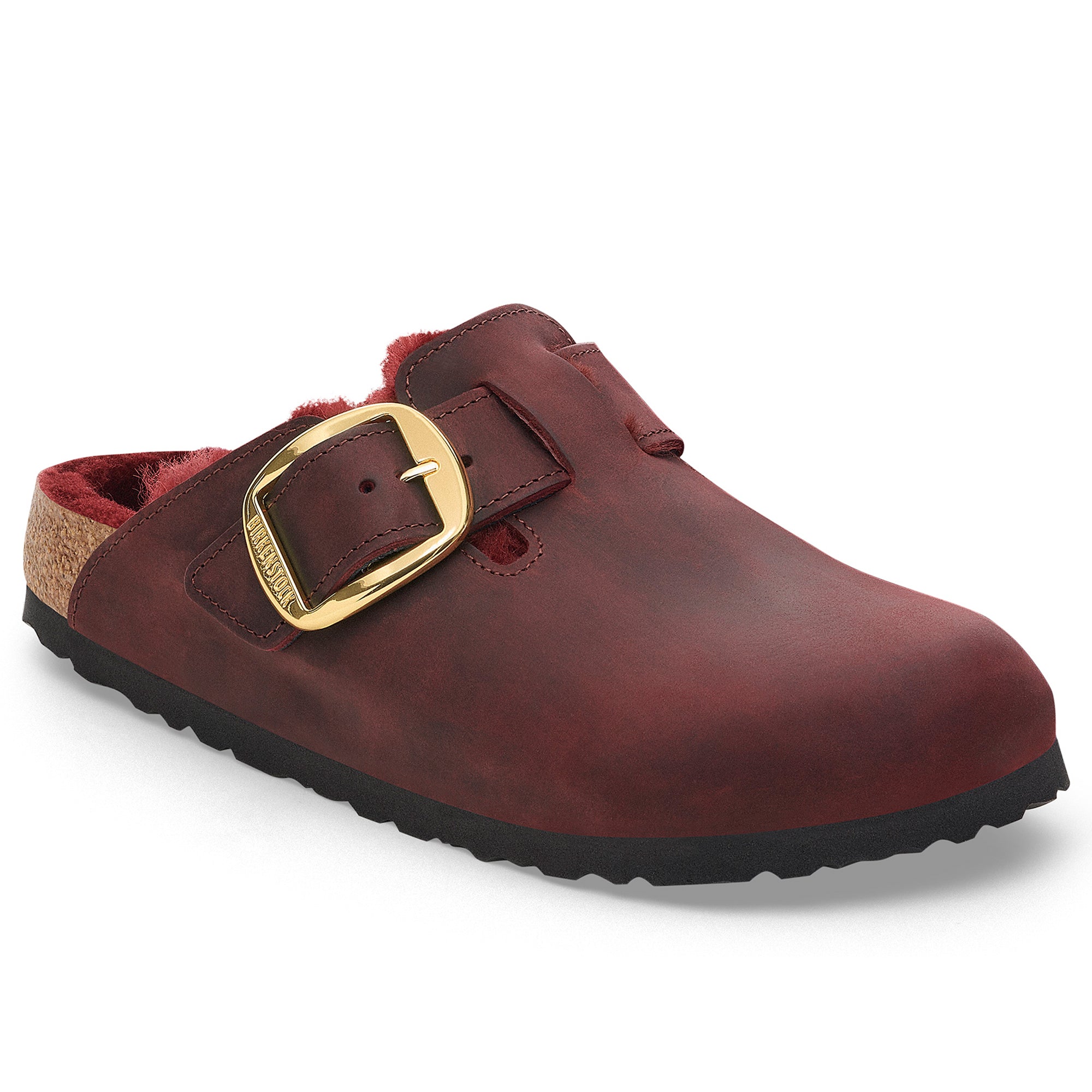 Women's Birkenstock Footwear style name Boston Big Buckle