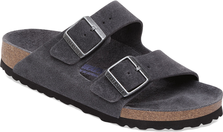 Men's Birkenstock Footwear style name Arizona Soft Footbed Suede