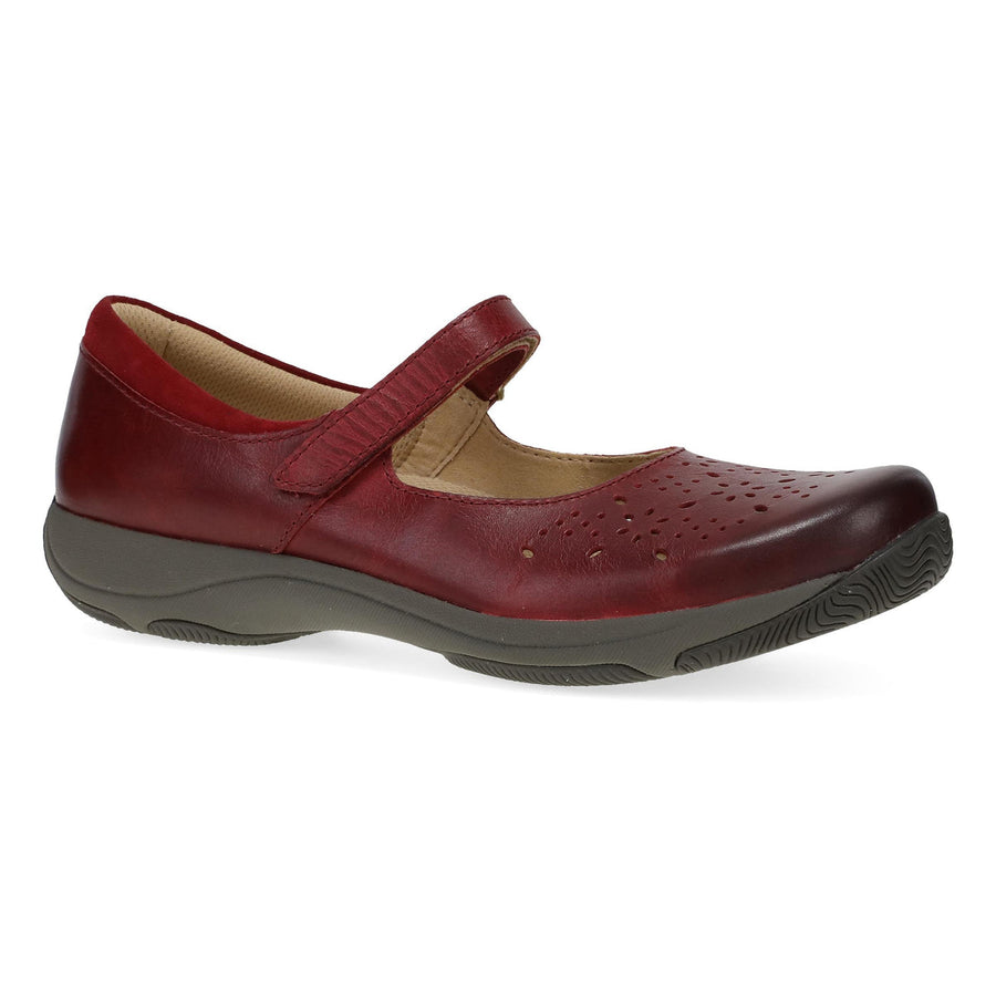Stacy Red Waxy Burnished 42