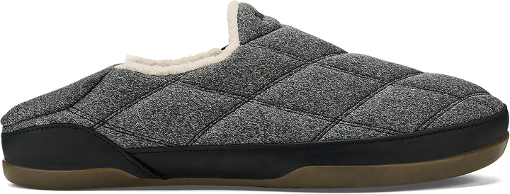 Quarter turn view Men's OluKai Footwear style name Pukui in color DKSH/LAVA. Sku: 10564-6CLR