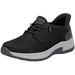 Quarter turn view Men's Rieker Footwear style name Bruce 50 in color Noce. Sku: 11050-22