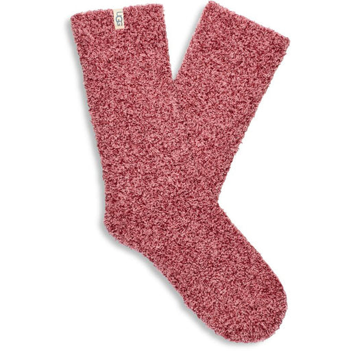 Quarter turn view Women's UGG Sock style name Darcy Cozy Sock in color Pink Cedar. Sku: 1121163-PKCD