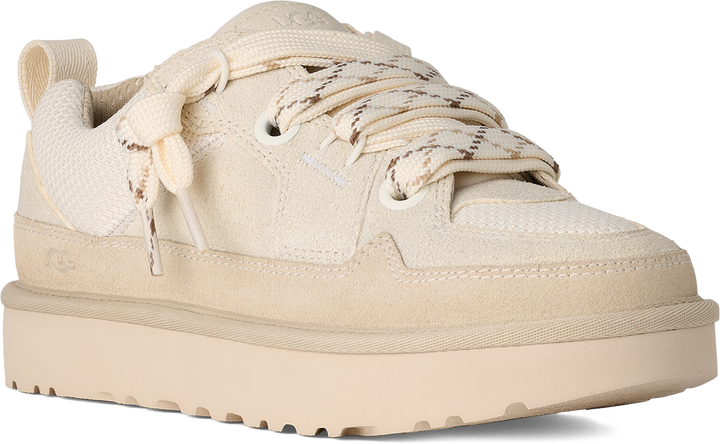 Quarter turn view Women's UGG Footwear style name Lo Lowmel in color JASMINE. Sku: 1168890-JSM