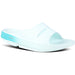 Quarter turn view Women's Oofos Footwear style name Ooahh Sport in color Ice Fade. Sku: 1500ICEFDE