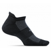 Quarter View Feetures style name High Performance Cushion No Show in color Black. Sku: FA5001