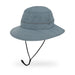 Quarter turn view Women's Sunday Hats style name Ultra Storm Bucket in color Mineral. Sku: S3A03756-MINERA