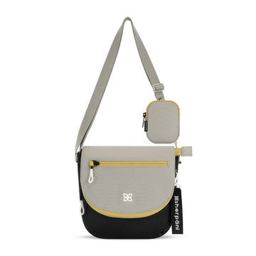 Women's Sherpani Hand Bag style name Milli in color Wasabi Stone. Sku: 25-MILLI07110