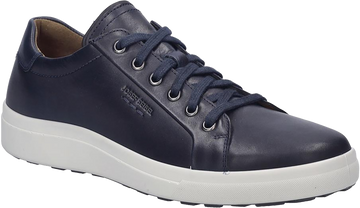 Quarter turn view Men's Josef Seibel Footwear style name Maddox 05 in color DARK BLUE. Sku: 29305-800505
