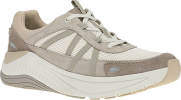 Quarter turn view Women's Dansko Footwear style name Poppy in color DUNE SD. Sku: 4209032021