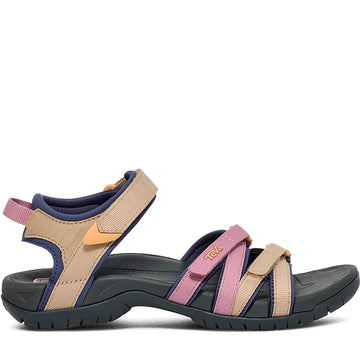 Quarter turn Women's TEVA Footwear style name Tirra in color Root Light Multi. Sku: 4266-RGH