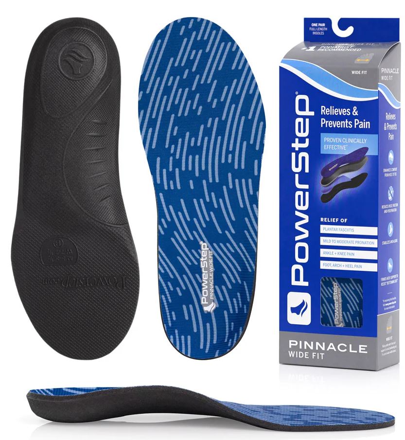PowerStep brand insole Pinnacle Wide.