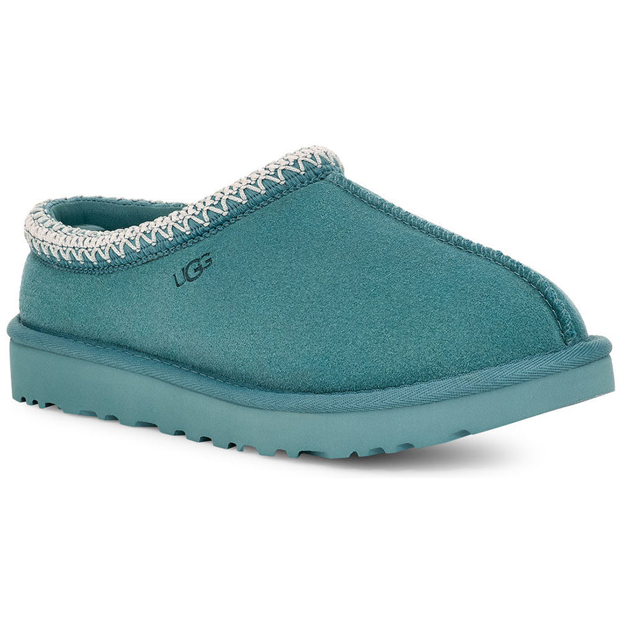 Quarter turn view Women's UGG Footwear style name Tasman in color Deep Ice. Sku: 5955DEE