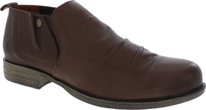 Quarter turn view Women's Biza Footwear style name Ellis in color BROWN. Sku: 7026246