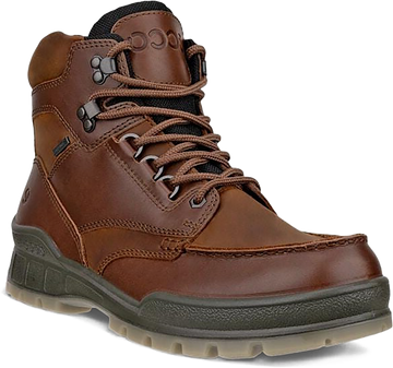 Quarter turn view Men's ECCO Footwear style name Track 25 Mid Gore-Tex in color BIS/BIS. Sku: 831704-53010