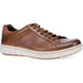 Quarter turn view Men's Dansko Footwear style name Trevor in color Tan Calf. Sku: 8906-640300