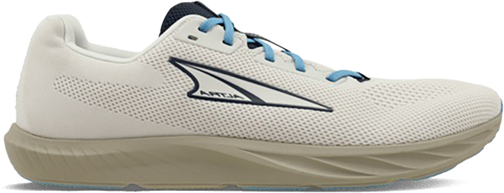 Quarter turn view Men's Altra Footwear style name Escalante 4 in color LT GRAY. Sku: AL0A85NE-224