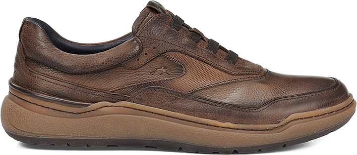 Quarter turn view Men's Fluchos Footwear style name Rocky in color PIEDRA. Sku: F2040-PIEDRA