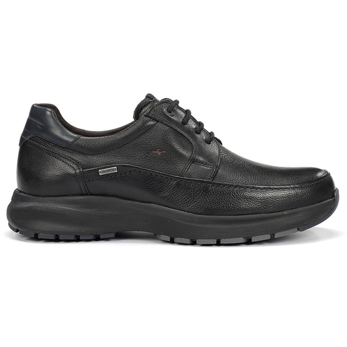 Quarter turn view Men's Fluchos Footwear style name Trinton Nebraska Waterproof in color Negro. Sku: F2065-NEBRASKA