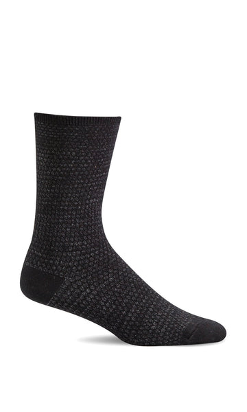 Women's Sockwell Socks style name Wabi Sabi in color Black. Sku: LD163W-900