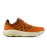 Quarter turn view Men's New Balance Footwear style name 860 V14 Double Wide in color Infield Clay/ Relic Brown/ Black. Sku: M860I14-4E