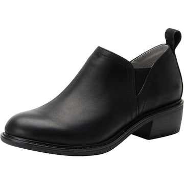 Quarter turn view Women's Alegria Footwear style name Merle in color Black Burn. Sku: MRL-611