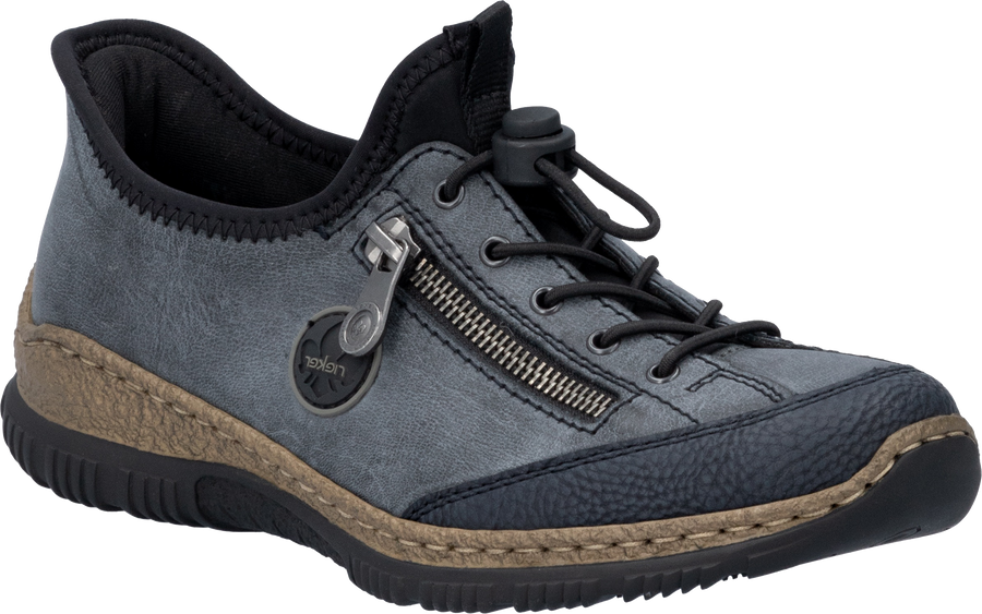 Quarter turn view Women's Rieker Footwear style name Nikita 67 in color PZFKATLNSC. Sku: N3267-14