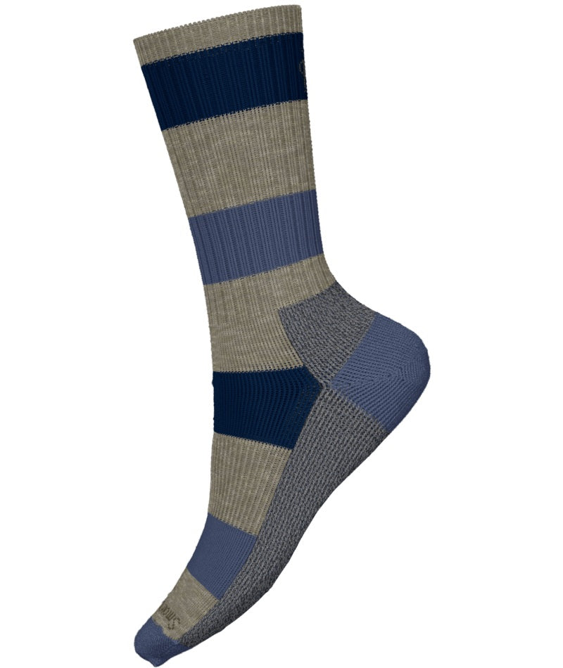 Men's Smartwool Socks style name Barnsley Crew in color Nightfall Blue. Sku: SW001880P43