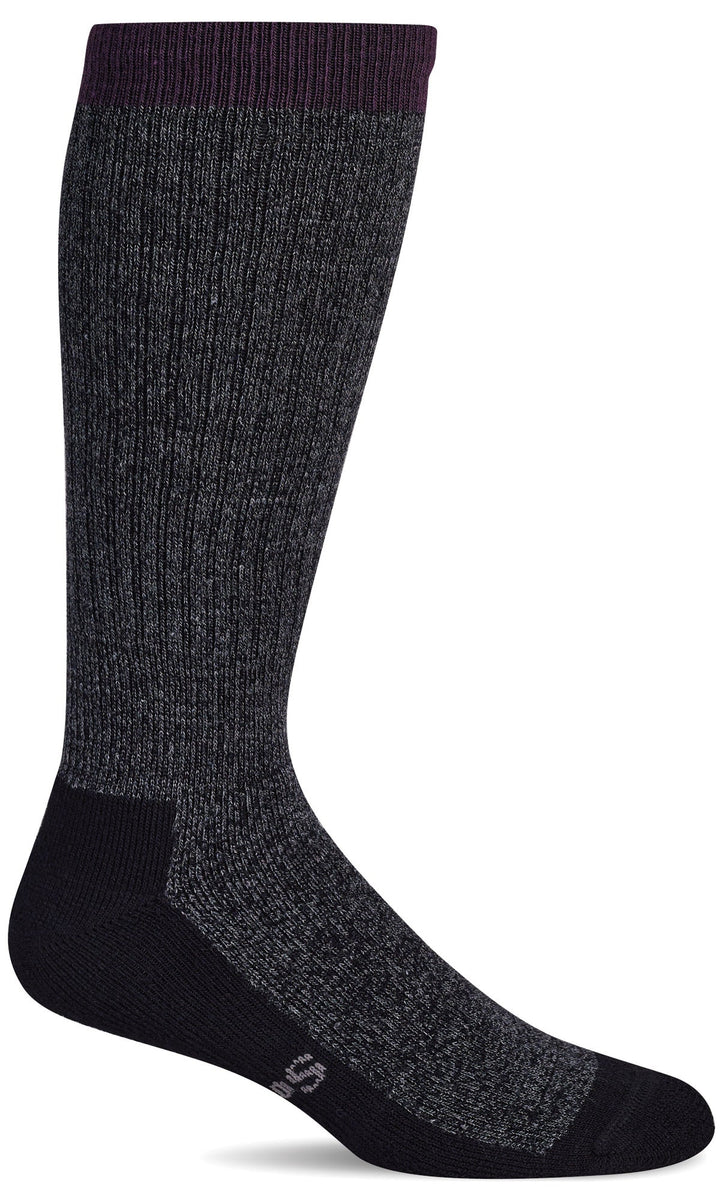 Women's Sockwell Socks style name Trail Blazer in color Charcoal. Sku: SW195W-850