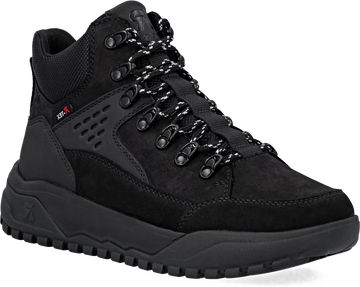 Quarter turn view Men's Rieker Footwear style name Jamal 70 Waterproof in color SCHWRZ/BLK. Sku: U1570-00
