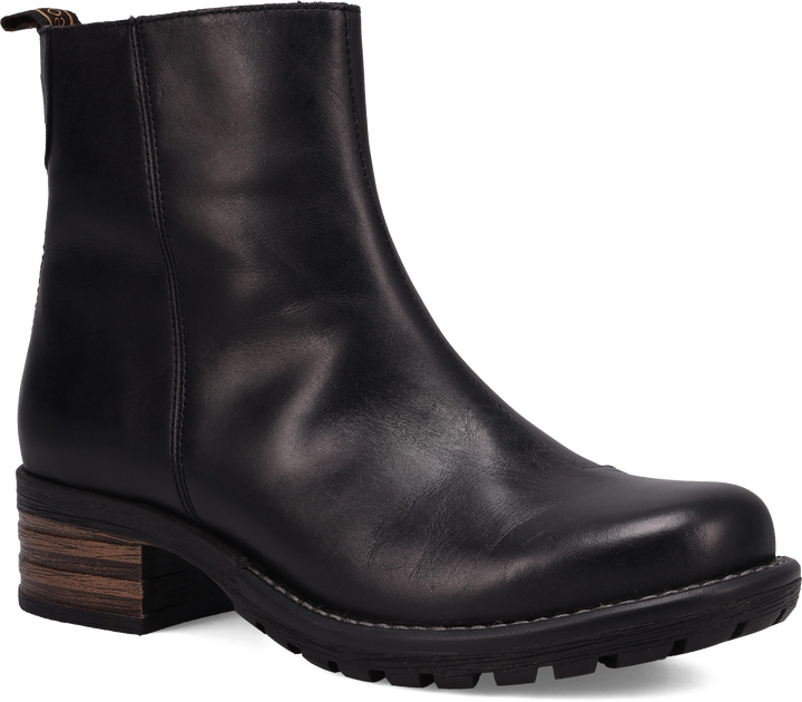 Quarter turn view Women's Taos Footwear style name Uptown in color BLACK. Sku: UPT-14267BLK