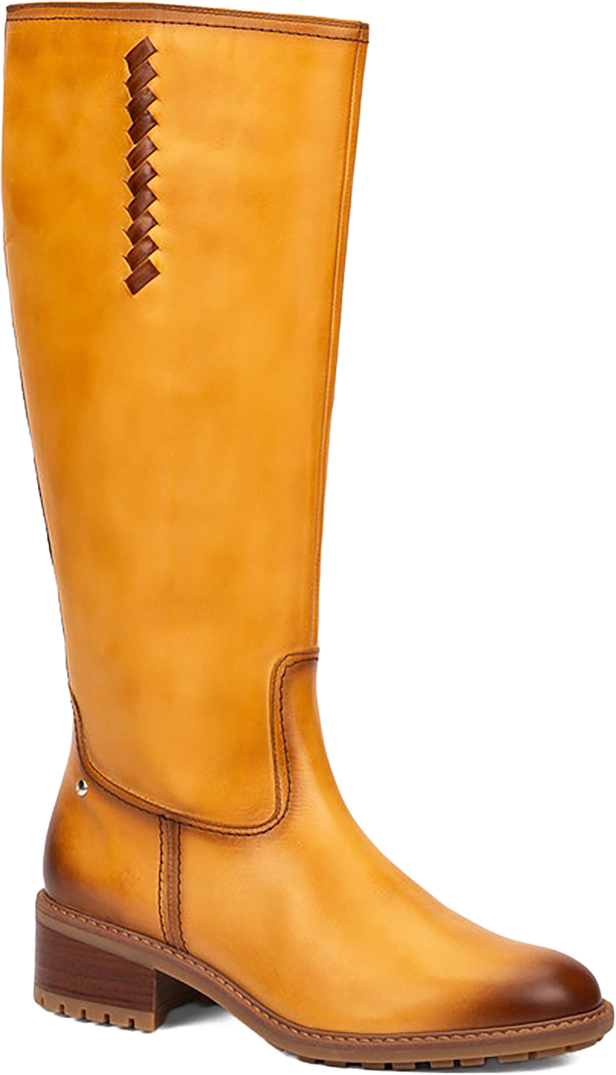 Quarter turn view Women's Pikolinos Footwear style name Medina 9761 in color VANILLA. Sku: W0D-9761VAN