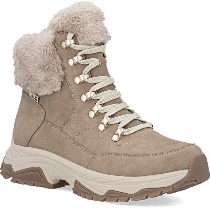 Quarter turn view Women's Rieker Footwear style name Gianna 71 in color CAM/BG/FAN. Sku: W3971-20