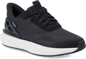 Quarter turn view Women's Kizik Footwear style name Athens 2 in color BLACK. Sku: WATH2506