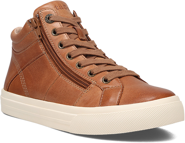 Quarter turn view Women's Taos Footwear style name Winner in color CARAMEL. Sku: WNR-14003CARA