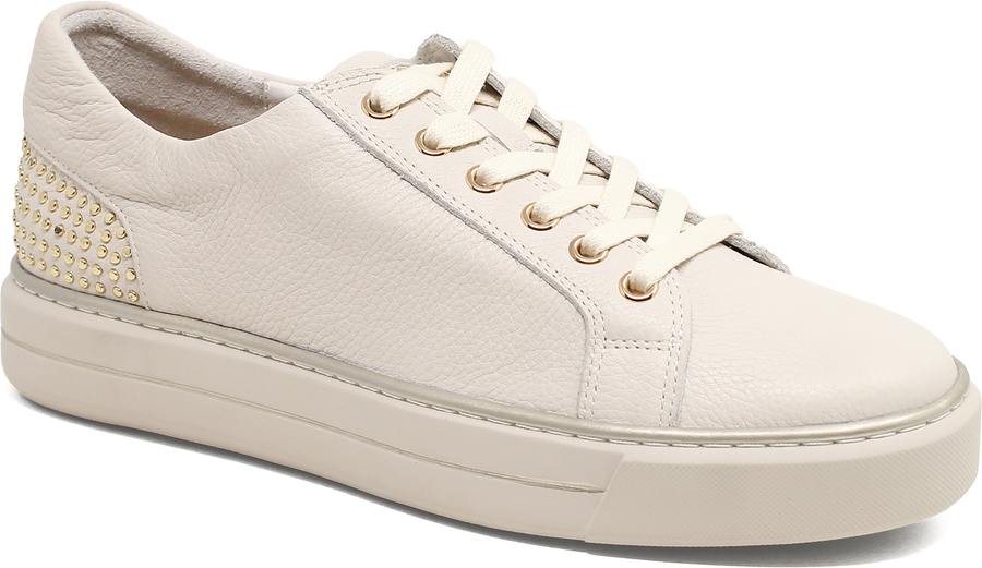 Quarter turn view Women's Ziera Footwear style name Kaiya W in color ALMOND TUM. Sku: ZR11116NLSDL