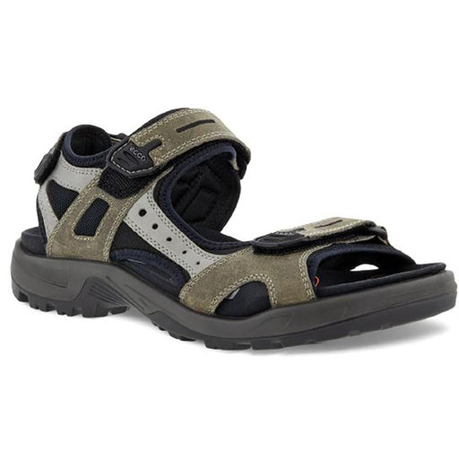 Quarter view Men's ECCO Footwear style name Yucatan in color Vetiver/ Wild Dove. Sku: 069564-51693
