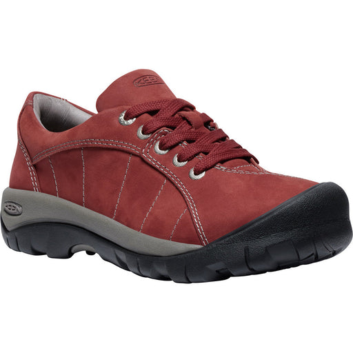 Quarter view Women's Keen Footwear style name Presidio in color Fired Brick. Sku: 1029013