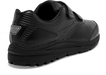 Back view Women's Brooks Footwear style name Addiction Walker V-Strap 2 Double Wide in color Black. Sku: 110320-4E072