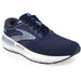 Quarter view Men's Brooks Footwear style name Beast Gts 23 Extra Wide in color Peacoat/ Blue/ White. Sku: 110401-4E495