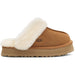 Quarter view Women's UGG Footwear style name Disquette in color Chestnut. Sku: 1122550CHE