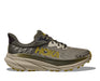 Quarter view Men's Hoka Footwear style name Challenger 7 Wide in color Ozf. Sku: 1134499OZF
