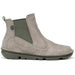 Quarter view Women's On Foot Footwear style name Silken Zen Boot in color Taupe. Sku: 30503-TAUPE
